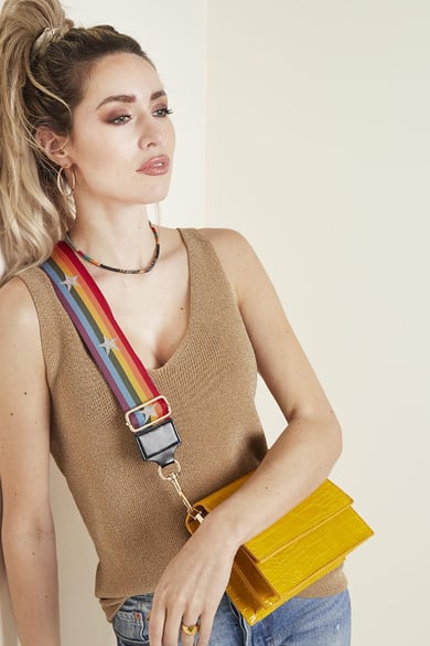 Taschenriemen Rainbow Multi Polyester M h5 Bild2